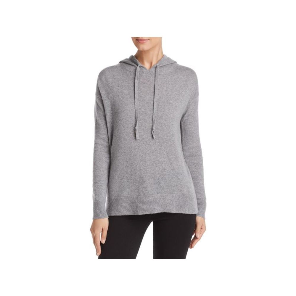 Designer Brand Womens Gray Long Sleeve Hoodie Sweater M